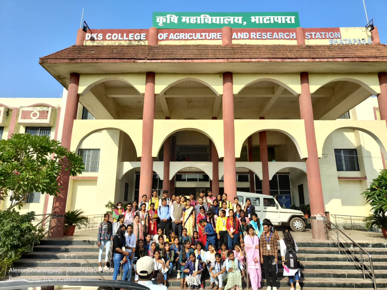 Mashroom culture training programme at Indira Gandhi Agriculture college Bhatapara